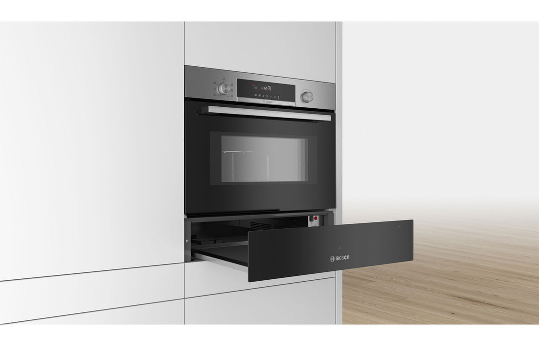 Bosch Series 6 BIC510NB0 14cm Warming Drawer - Black