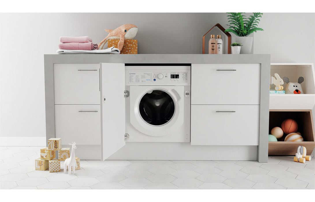 Indsit BI WDIL 75148 UK B/I 7/5kg 1400rpm Washer Dryer