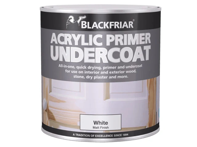 Acrylic Primer/Undercoat White 1L