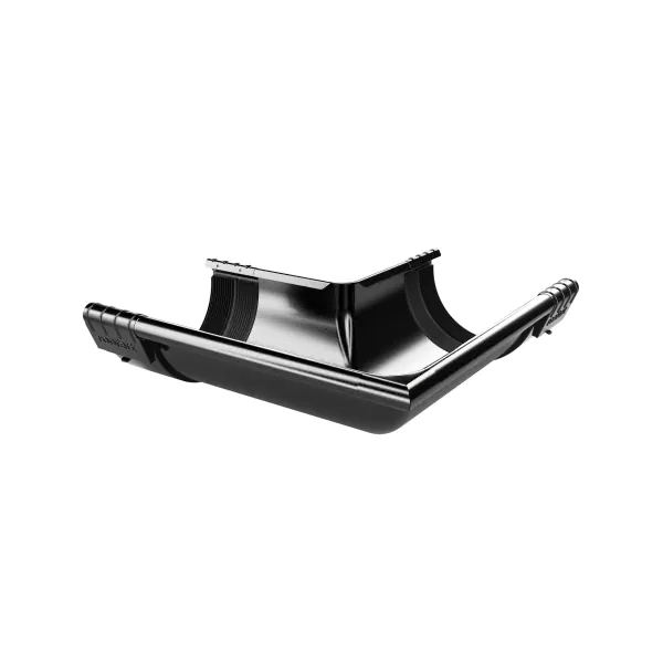 RoofArt Scandic Rainwater System - 125mm - 90° Int Gutter Corner With Joints