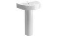 Silvain 555x430mm 1TH Basin & Full Pedestal