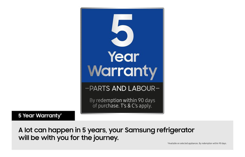 Samsung BRR29600EWW/EU B/I Tall Larder Fridge with SpaceMax™ Technology