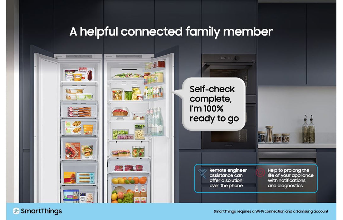 Samsung BRZ22600EWW/EU B/I No Frost Tall Freezer w/SpaceMax™ Technology