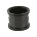 Black Double Socket Underground Coupling 110mm