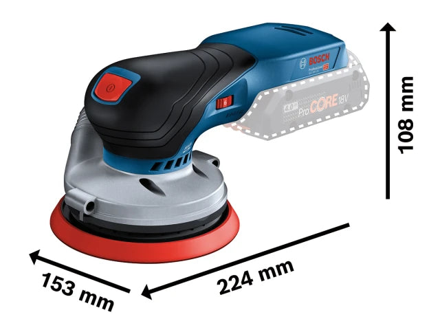 GEX 18V-125 Professional Random Orbital Sander 18V Bare Unit