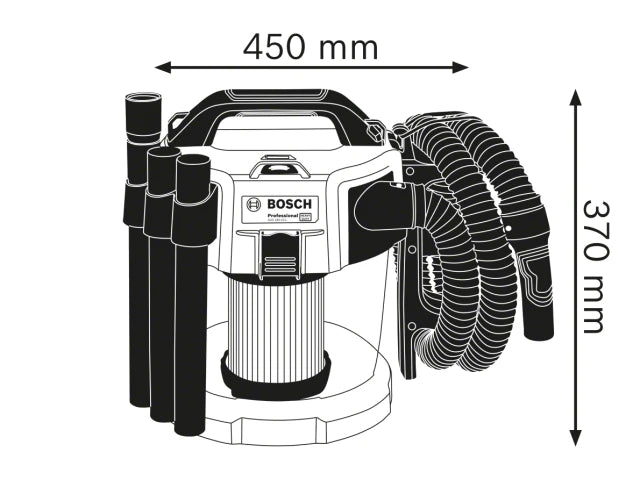 GAS 18V-10 L Professional L-Class Vacuum 18V Bare Unit