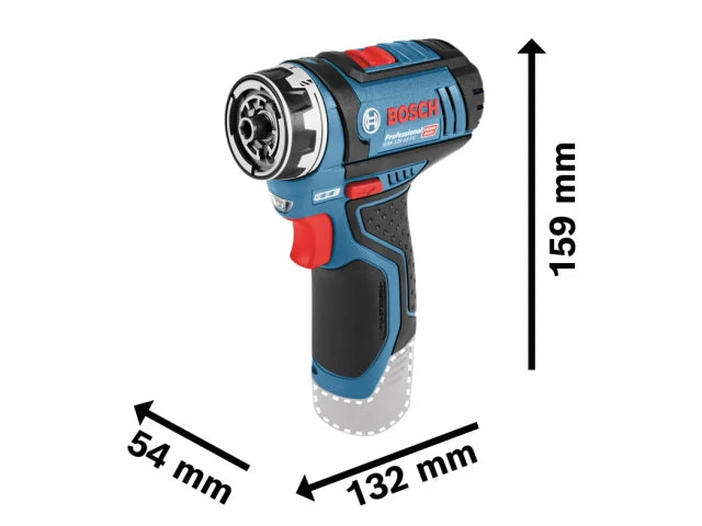 GSR 12V-15 FC Pro FlexiClick Drill Driver 12V 2 x 2.0Ah Li-ion