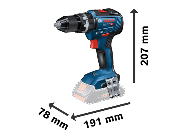 GSB 18V-55 Professional Combi Drill 18V Bare Unit