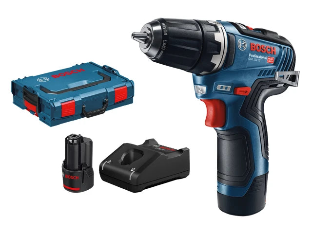 GSR 12V-35 Professional Drill Driver 12V 2 x 3.0Ah Li-ion