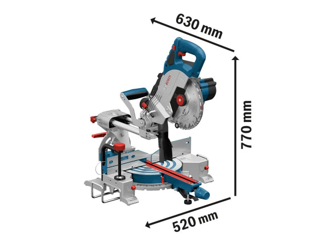 GCM 18V-216 Professional BITURBO Mitre Saw 18V Bare Unit