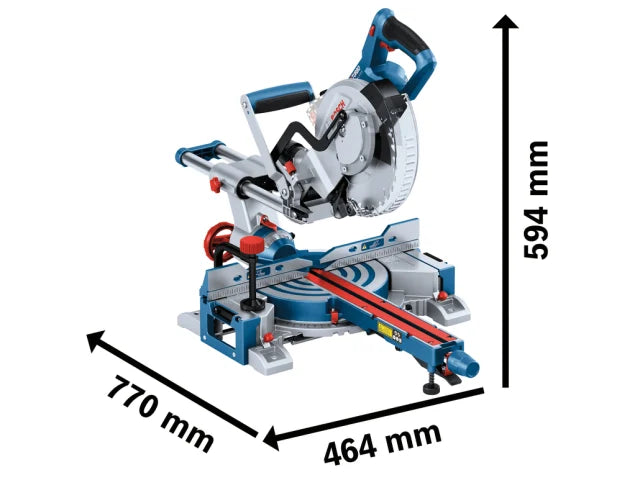 GCM 18V-216 D Professional BITURBO Mitre Saw 18V Bare Unit