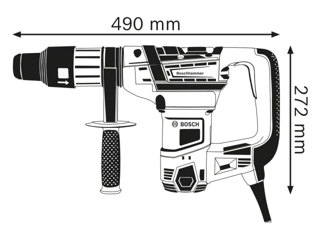 BSH611269060 GBH 5-40 D SDS-Max Professional Rotary Hammer 1100W 110V