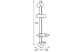 Triton Aspirante Contemporary Electric Shower - White Gloss