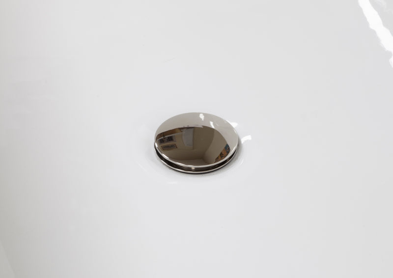 Hurlingham Click Clack Bath Waste, Unslotted Bath Waste 69x59mm
