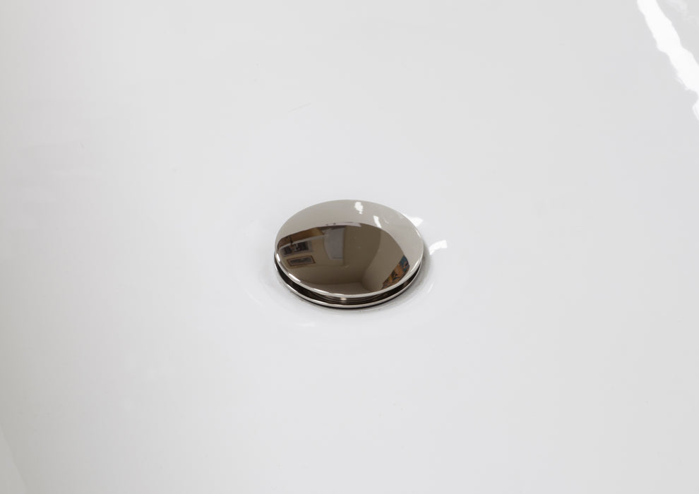 Hurlingham Click Clack Bath Waste, Unslotted Bath Waste 69x59mm