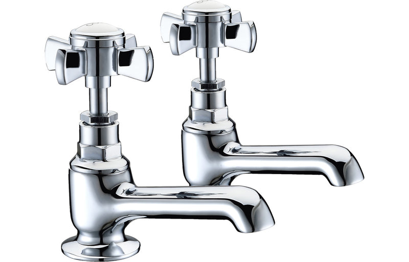 Bardoni Bath Taps - Chrome