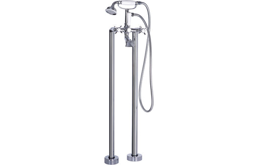 Bardoni Floor Standing Bath/Shower Mixer - Chrome
