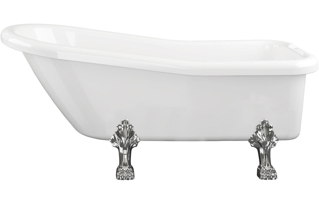 Bayfield Freestanding 1530x670x760mm 2TH Bath w/Feet