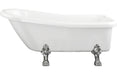 Bayfield Freestanding 1530x670x760mm 2TH Bath w/Feet