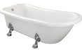 Bayfield Freestanding 1530x670x760mm 2TH Bath w/Feet