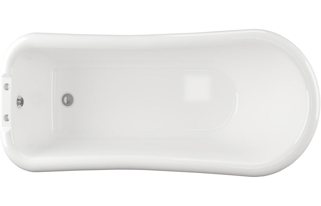 Bayfield Freestanding 1530x670x760mm 2TH Bath w/Feet