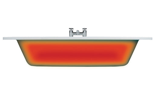 Belmont Bay Gripped SUPERCAST 1700x700x550mm 0TH Bath w/Legs