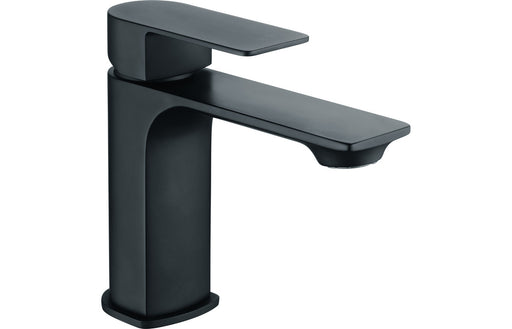 Belvano Basin Mixer & Waste - Matt Black