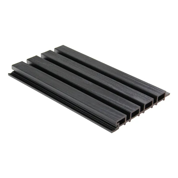 Bison Black Composite Batten Cladding Plank (2.7m Length)