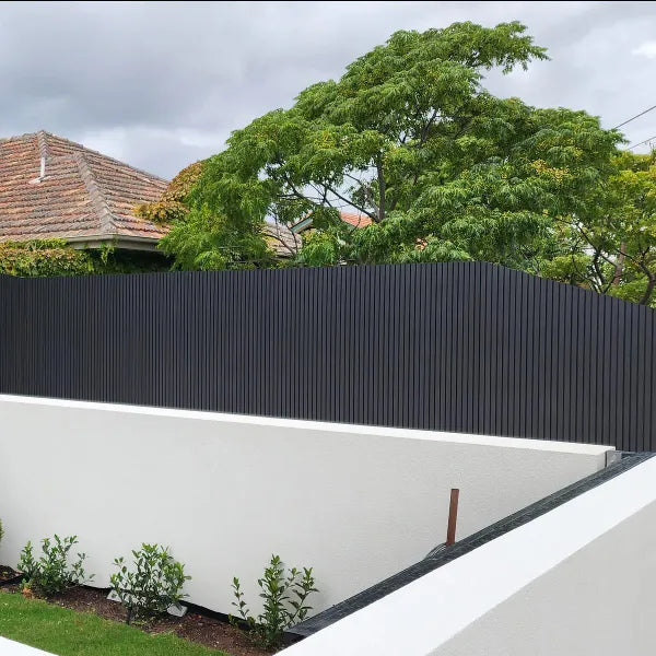 Bison Black Composite Batten Cladding Plank (2.7m Length) Lifestyle 