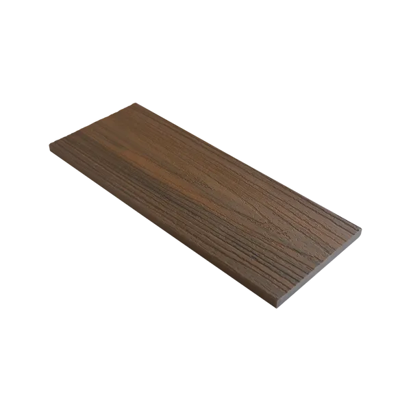Bison Oak Composite Batten Cladding Edge Board (2.5m Length)