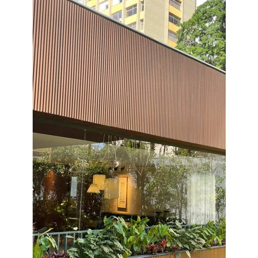 Bison Oak Composite Batten Cladding Plank (2.7m Length) Lifestyle Image