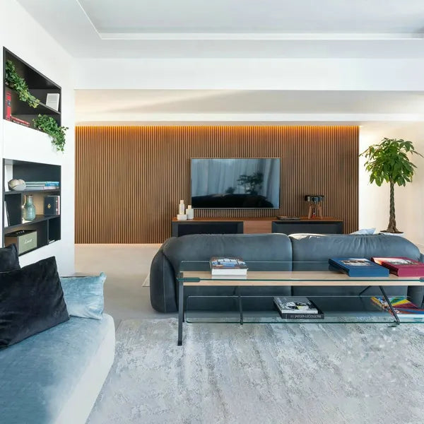 Bison Oak Composite Batten Cladding Plank Lifestyle Image