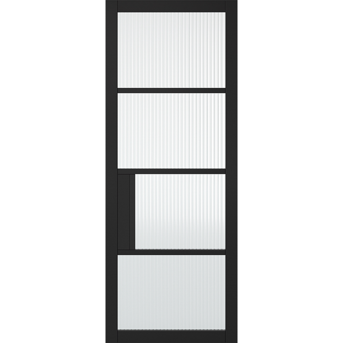 BLACK CHELSEA GLAZED 4L REEDED