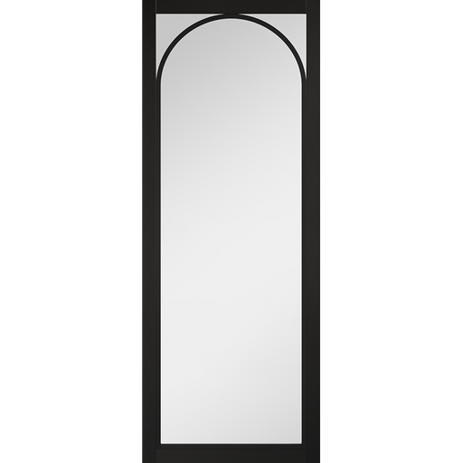 BLACK MELROSE CLEAR GLAZED