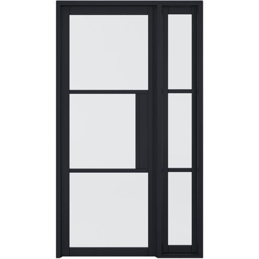 BLACK TRIBECA SIDELIGHT W6 WITHOUT LOCK BLOCK