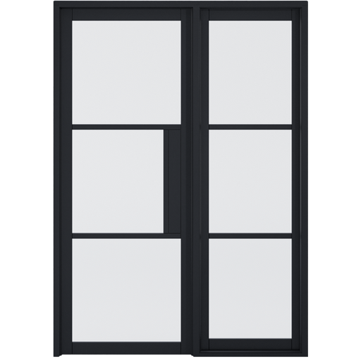 BLACK TRIBECA SIDELIGHT W8 WITHOUT LOCK BLOCK