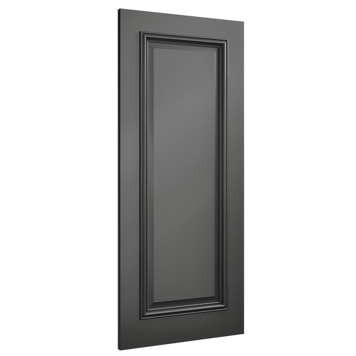 Deanta Blenheim Black Prefinished Door