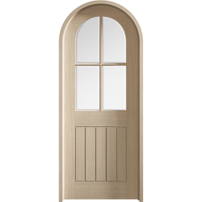 BLONDE OAK CURVED DOOR LINING