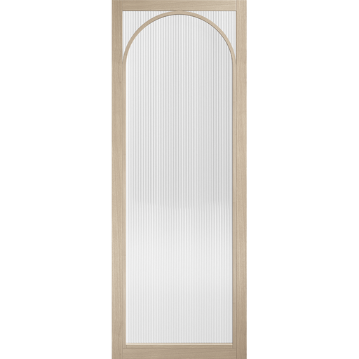 BLONDE OAK MELROSE REEDED GLAZED