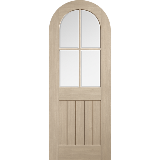 BLONDE OAK MEXICANO ARCHED GLAZED