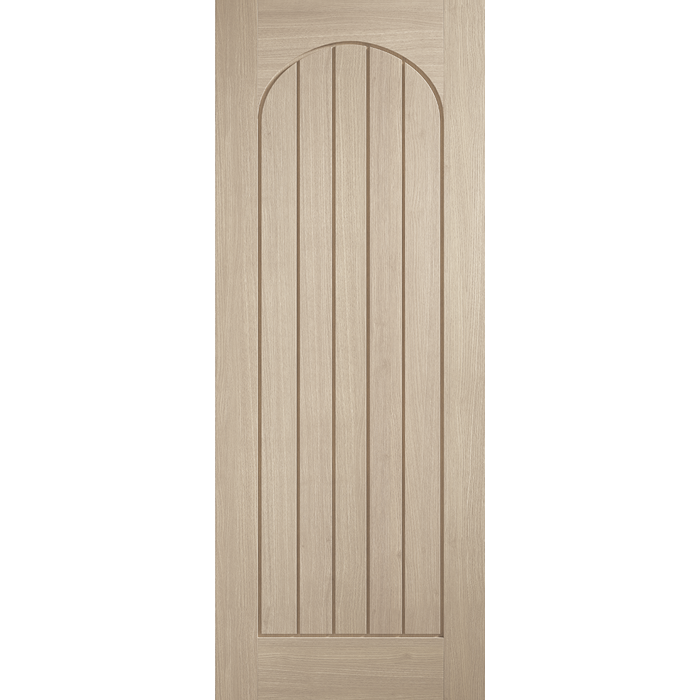 BLONDE OAK MEXICANO ARCHED SQUARE TOP