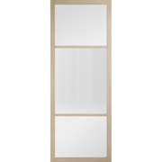 BLONDE OAK SUTTON REEDED GLAZED
