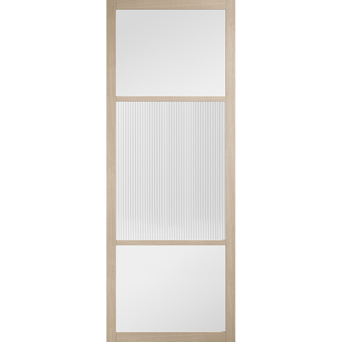 BLONDE OAK SUTTON REEDED GLAZED