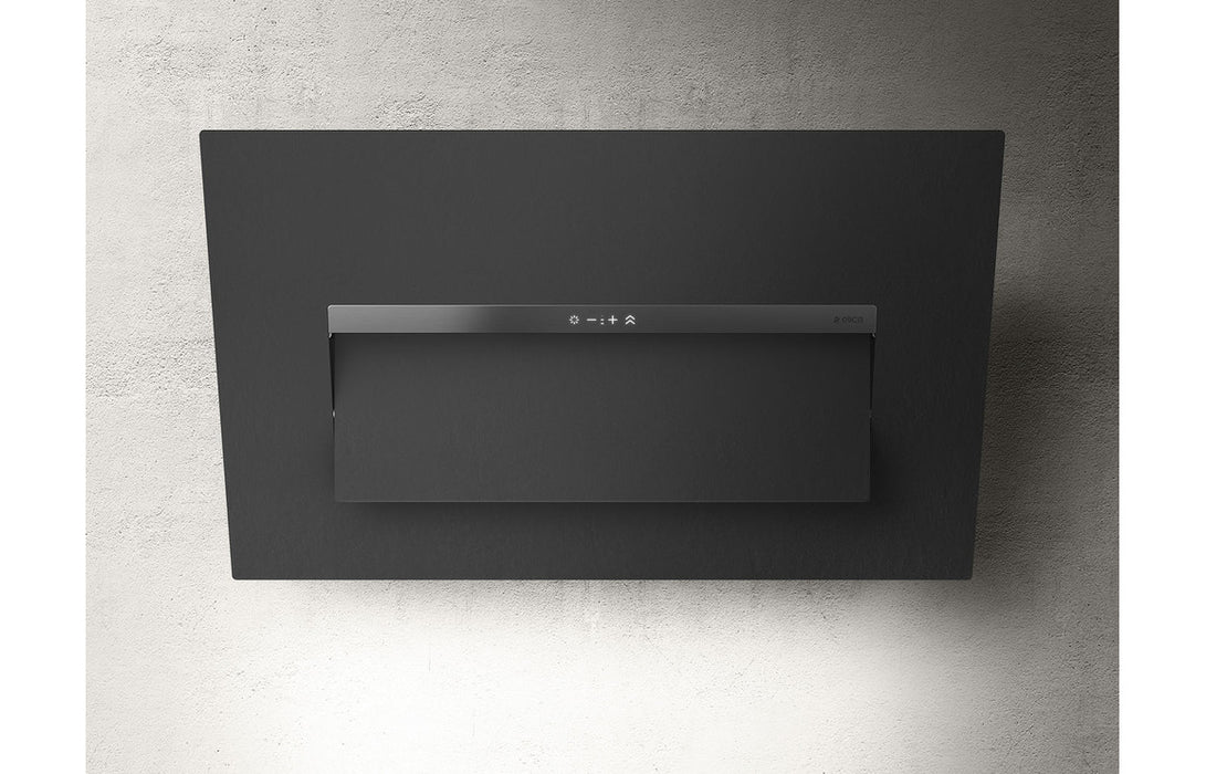 Elica Bloom-S 85cm Chimney Hood - Dekton,White Glass