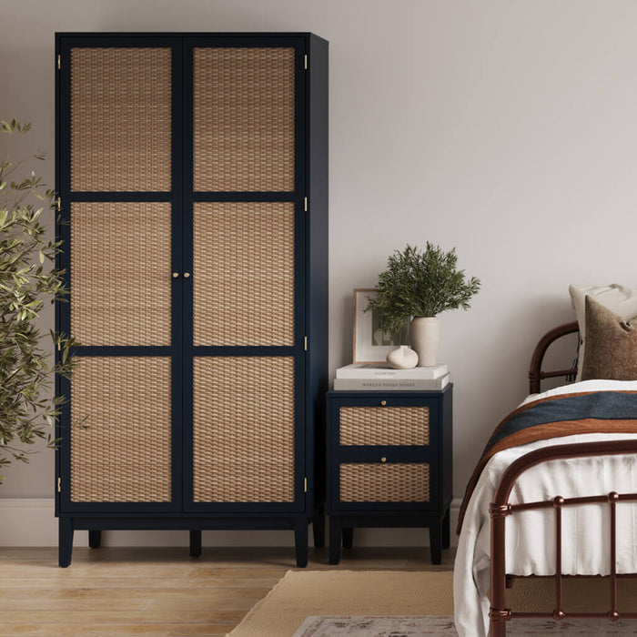 Bordeaux Berlin  2 Door Wardrobe