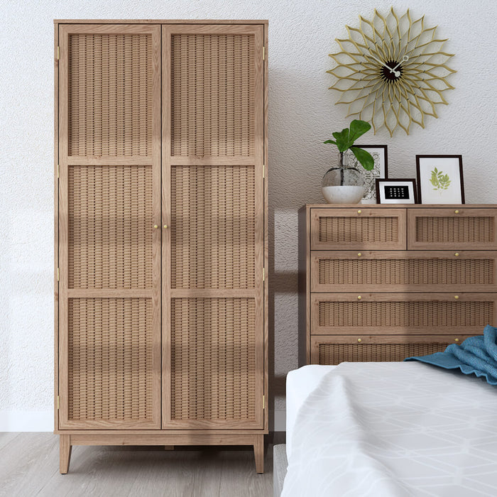 Bordeaux Berlin  2 Door Wardrobe