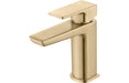 Briano Basin Mixer & Waste - Brushed Brass