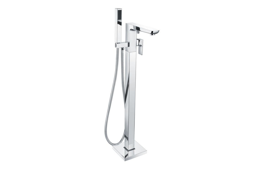 Briano Floor Standing Bath/Shower Mixer - Chrome