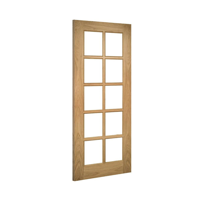Deanta Bristol Unfinished Oak Bevelled Glaze Door
