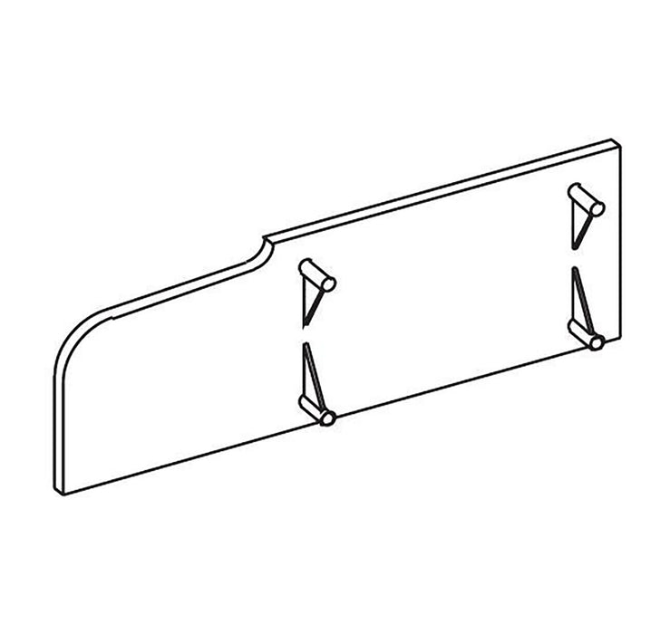 Brown Smooth uPVC Window Cill End Caps